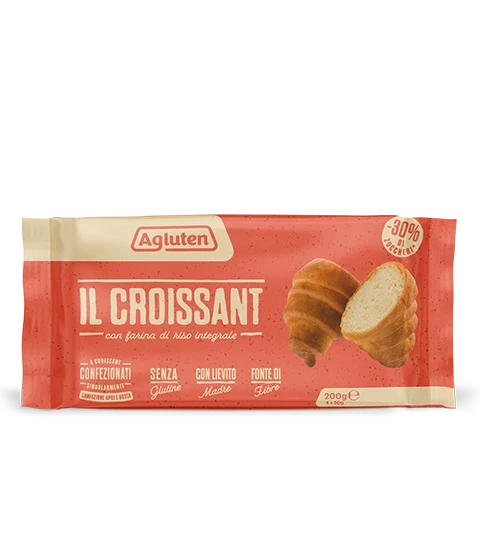 Il croissant senza glutine di Agluten