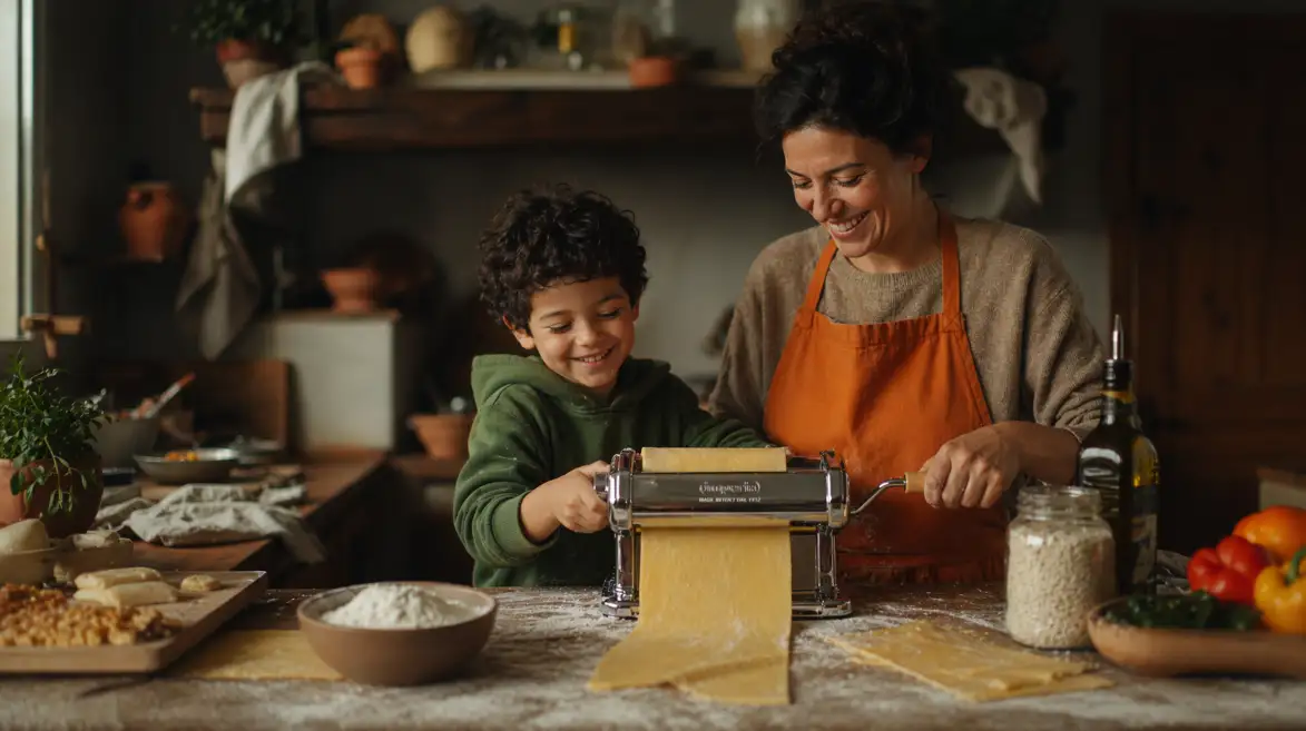 Ricetta pasta fresca senza glutine elastica con mix di farine perfetto.
