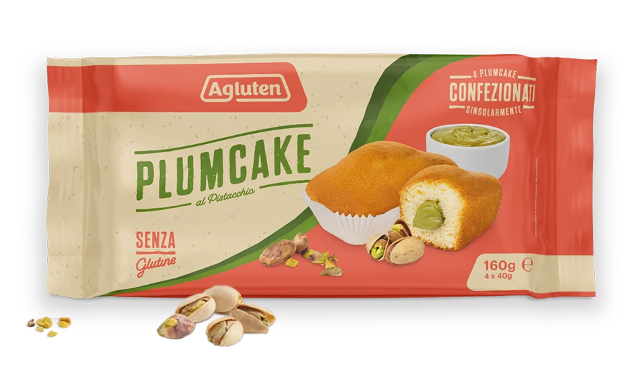 Agluten-plumcake-pistacchio-prodotto Plumcake al pistacchio senza glutine - prodotto di Agluten