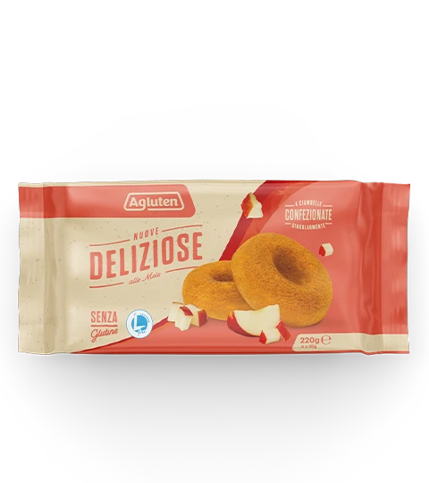 Ciambelle alla mela senza glutine di Agluten