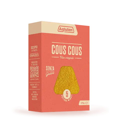 Cous cous riso integrale Senza glutine Agluten