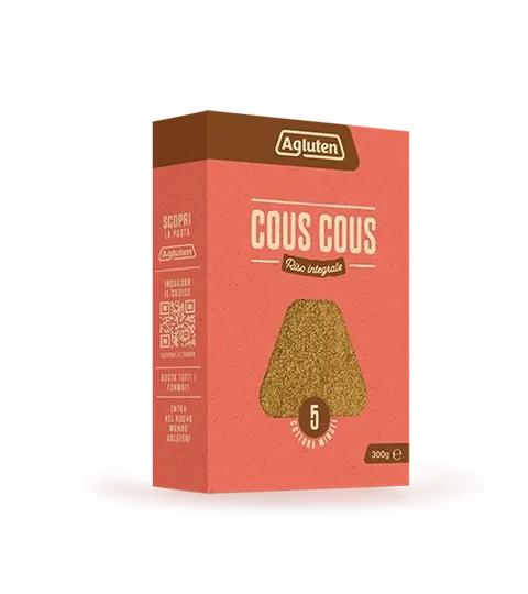 Cous cous riso integrale Senza glutine Agluten