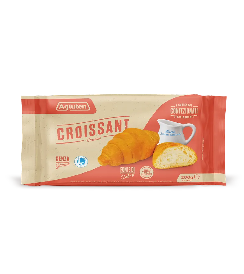 Croissant Classici Croissant Classici senza glutine di Agluten