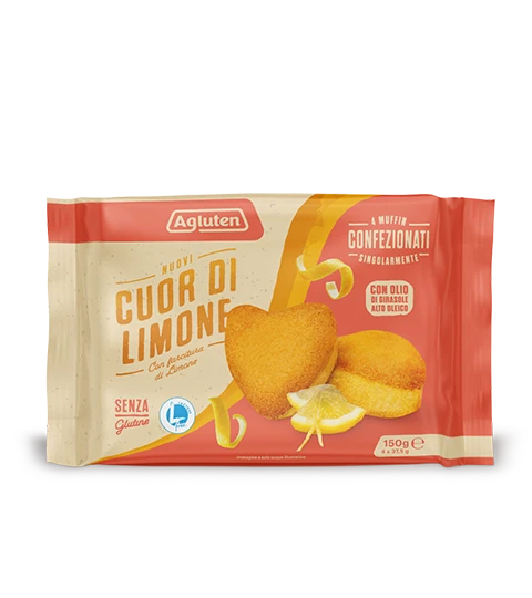 Cuor di limone Agluten, merendine senza glutine