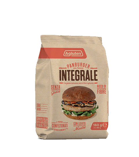 pane per hamburger integrale senza glutine