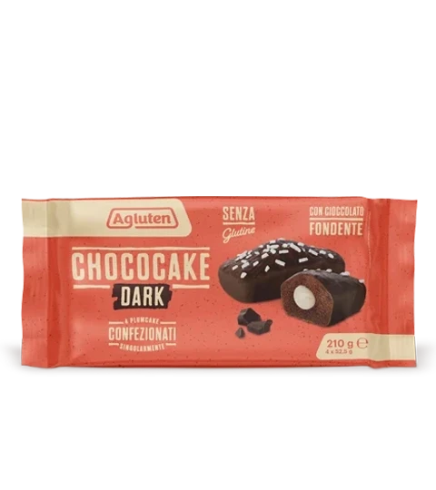 Plumcake Chococake dark con cioccolato fondente, senza glutine