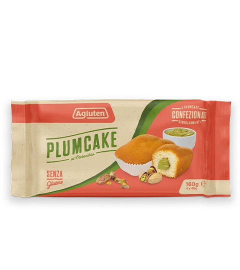 Plumcake al pistacchio senza glutine - prodotto di Agluten