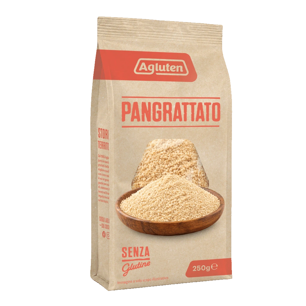 Pangrattato senza glutine 250 g | Agluten